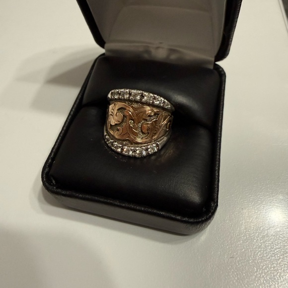 Hyo Silver Jewelry - Hyo Silver & 10K Rose Gold Ring
